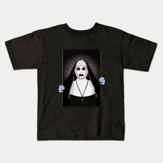 Horror | The Nun Kids T-Shirt by Jakmalone